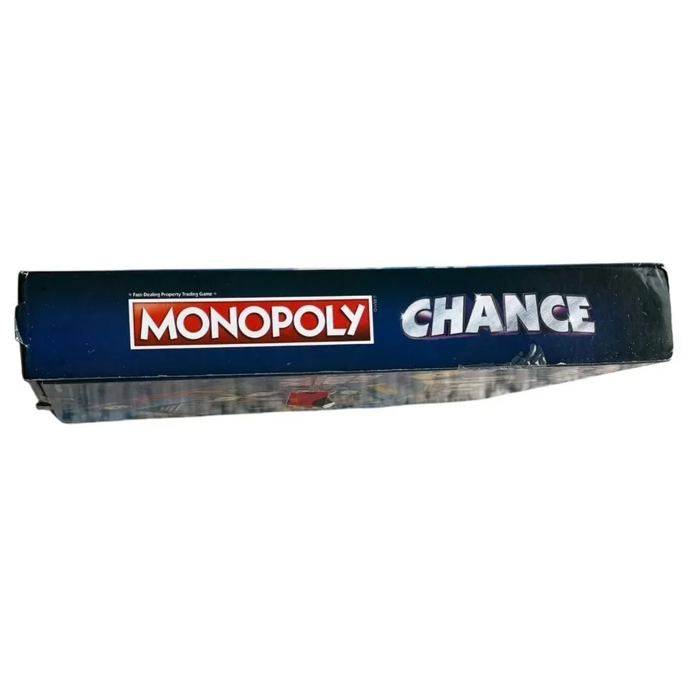 Monopoly Chance Kids Family Board Game Screen-Free Fun.